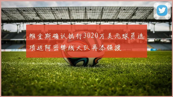 维金斯确认执行3020万美元球员选项迈阿密锋线大队再添强援